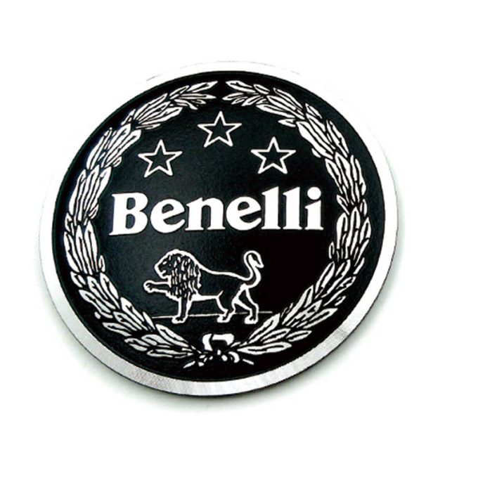 3D Benelli Logo emblema insignia calcomanías motocicleta aluminio pegatina calcomanía coche emblema Auto Accesorios