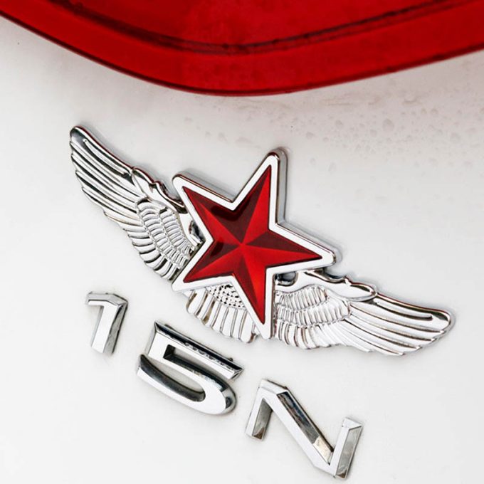 3D Metal Star Car Emblem Sticker Chrome Auto Badge Sticker Bumper Decal Motorcycle Logo Signage