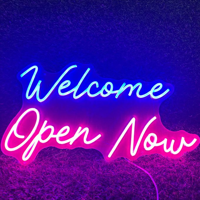 LED Neon Night Light Letter Signs Store Room Wall Decor Wedding Birthday Party Decoration Sign