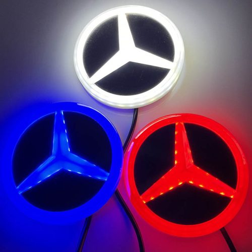 ABS Auto Parts Logo BENZ-S350 BENZ-S300L Rear Car Emblem Commodity Name 4D Beacon Light