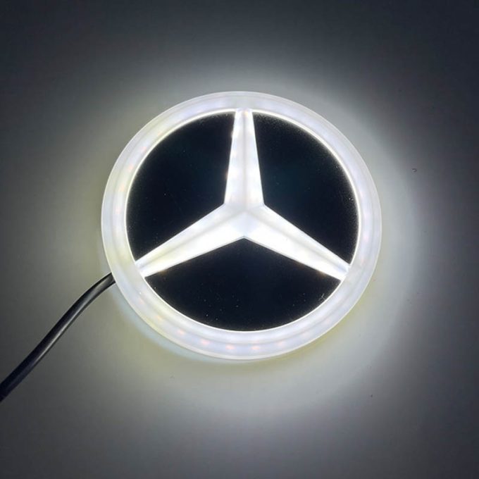 ABS Auto Parts Logo BENZ-S350 BENZ-S300L Rear Car Emblem Commodity Name 4D Beacon Light