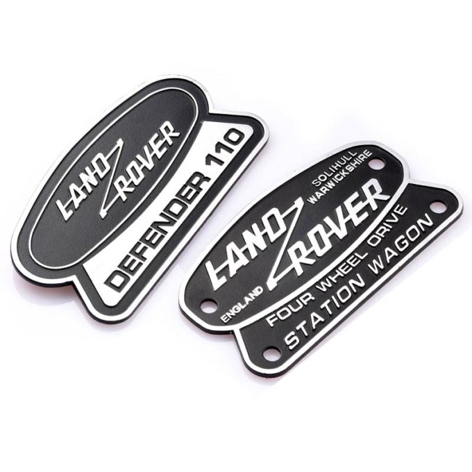 Land Rover Defender DEFENDER Stickers Range Rover 110th Anniversary Rear Logo Auto Parts Car Emblem