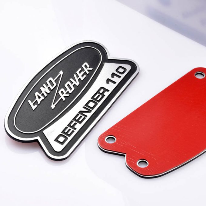 Land Rover Defender DEFENDER Stickers Range Rover 110th Anniversary Rear Logo Auto Parts Car Emblem