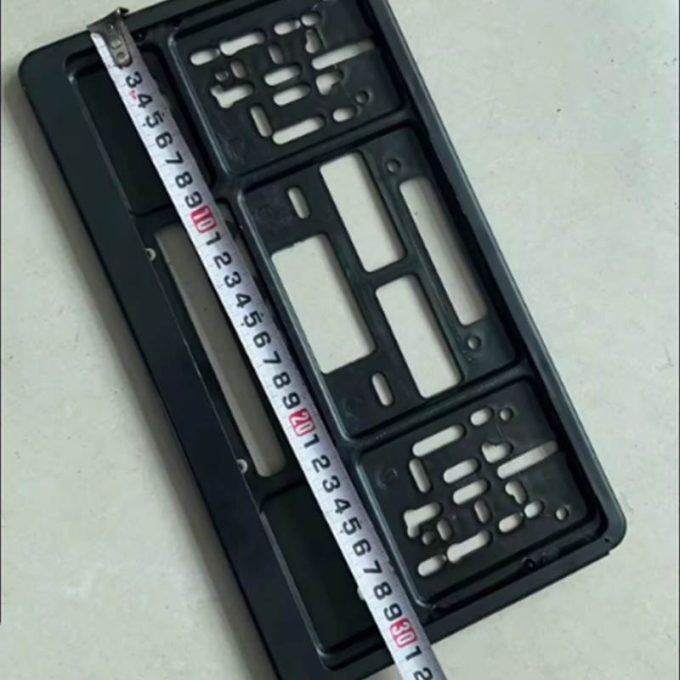 Universal US CA Standard Size Plastic Texture ABS Car License Plate Frame Cover Holder Accessories