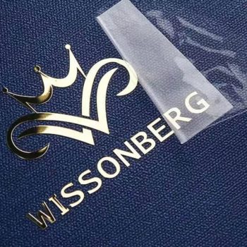 Autocollant de transfert de vinyle en vinyle, personnalisé, or, argent, électroformage, métal, Nickel, étiquette 3D, Logo UV